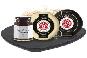 Classic Cheese Pair With Slate Cheese Board
